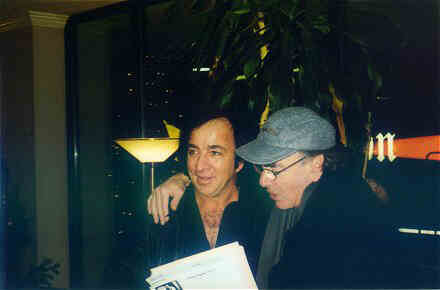 Neil Diamond and Tom Sadge, celebrity impersonator