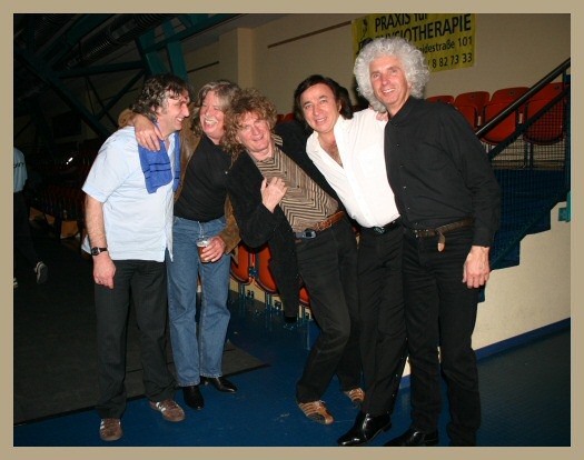 Tom performed with the popular German band, The Lords, while performing his Neil Diamond tribute in Europe during a short tour.